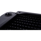 Alphacool NexXxoS ST30 Radiateur Noir, Radiateur, Laiton, Cuivre, Acier, Noir, 12 cm, 124 mm, 413 mm