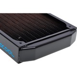 Alphacool NexXxos ST30 240mm, Radiateur Noir, Radiateur, Laiton, Cuivre, Acier, Noir, 125 mm, 278 mm, 30 mm