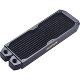 Alphacool NexXxos ST30 240mm, Radiateur Noir, Radiateur, Laiton, Cuivre, Acier, Noir, 125 mm, 278 mm, 30 mm