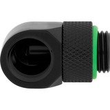 Corsair Hydro X Series 90° Rotary Adaptateur, Connexion Noir, 2 pièces