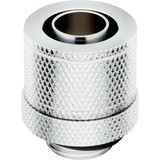 Corsair Hydro X Series XF Compression 10/13mm (3/8" / 1/2") ID/OD, Connecteur Chrome, Raccord, Laiton, Chrome, 1/4", Liquide