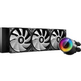 DeepCool Castle 360 RGB V2 Processeur Refroidisseur de liquide tout-en-un 12 cm Noir, Watercooling Refroidisseur de liquide tout-en-un, 12 cm, 69,34 cfm, Noir