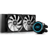 DeepCool GAMMAXX L240 Carte-mère 12 cm Noir, Watercooling Noir, 12 cm, 69,34 cfm, Noir