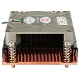 Dynatron A-18 Processeur Ventilateur 7 cm Cuivre, Gris, Refroidisseur CPU Ventilateur, 7 cm, 1100 tr/min, 6000 tr/min, 53,8 dB, 14,3 cfm