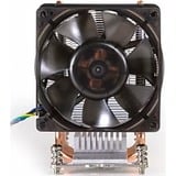 Dynatron A-19 Processeur Refroidisseur 8 cm Aluminium, Noir Refroidisseur CPU Refroidisseur, 8 cm, 1000 tr/min, 3800 tr/min, 43,4 dB, 65,4 cfm