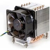 Dynatron A-19 Processeur Refroidisseur 8 cm Aluminium, Noir Refroidisseur CPU Refroidisseur, 8 cm, 1000 tr/min, 3800 tr/min, 43,4 dB, 65,4 cfm