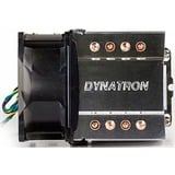 Dynatron A-19 Processeur Refroidisseur 8 cm Aluminium, Noir Refroidisseur CPU Refroidisseur, 8 cm, 1000 tr/min, 3800 tr/min, 43,4 dB, 65,4 cfm