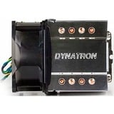 Dynatron A-19 Processeur Refroidisseur 8 cm Aluminium, Noir, Refroidisseur CPU Refroidisseur, 8 cm, 1000 tr/min, 3800 tr/min, 43,4 dB, 65,4 cfm