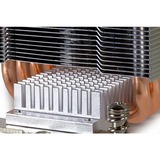 Dynatron A-19 Processeur Refroidisseur 8 cm Aluminium, Noir, Refroidisseur CPU Refroidisseur, 8 cm, 1000 tr/min, 3800 tr/min, 43,4 dB, 65,4 cfm