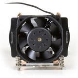 Dynatron A-24 Processeur Refroidisseur 6 cm Aluminium, Noir Refroidisseur CPU Refroidisseur, 6 cm, 1500 tr/min, 7000 tr/min, 47,5 dB, 40,5 cfm