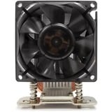 Dynatron A-35 Processeur Refroidisseur 8 cm Aluminium, Noir Refroidisseur CPU Refroidisseur, 8 cm, 800 tr/min, 3800 tr/min, 48,4 dB, 68,4 cfm