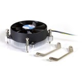 Dynatron K5 Processeur Refroidisseur d'air 9,2 cm Aluminium, Noir 1 pièce(s) Refroidisseur CPU Refroidisseur d'air, 9,2 cm, 1000 tr/min, 2500 tr/min, 29,85 dB, 46,96 cfm