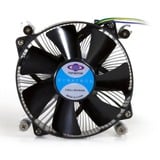 Dynatron K5 Processeur Refroidisseur d'air 9,2 cm Aluminium, Noir 1 pièce(s) Refroidisseur CPU Refroidisseur d'air, 9,2 cm, 1000 tr/min, 2500 tr/min, 29,85 dB, 46,96 cfm