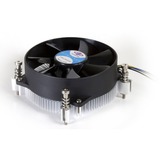 Dynatron K5 Processeur Refroidisseur d'air 9,2 cm Aluminium, Noir 1 pièce(s), Refroidisseur CPU Refroidisseur d'air, 9,2 cm, 1000 tr/min, 2500 tr/min, 29,85 dB, 46,96 cfm