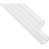 EKWB 3831109813072 pièce et accessoire pour systèmes de refroidissement d'ordinateurs Tube Transparent, Tube, PETg (polyéthylène téréphtalate glycolisé), Transparent, 1,2 cm, 100 cm