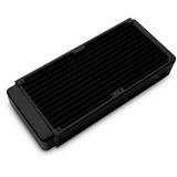 EKWB EK-CoolStream Classic PE 240 Radiateur Noir, Radiateur, Acier, Noir, 120 mm, 273 mm, 45 mm
