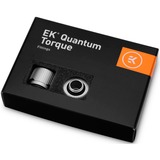 EKWB EK-Quantum Torque 6-Pack STC 10/13 - Satin Titanium, Connexion Argent, 6 pièces