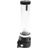 EKWB TBE 300 D5 PWM D-RGB - Acetal Pompe et réservoir Transparent/Noir, Pompe et réservoir, Aluminium, Acier, Noir, 78 mm, 91,1 mm, 297,9 mm