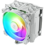 Enermax ETS-T50 AXE ARGB, Refroidisseur CPU Blanc, Connecteur de ventilateur PWM à 4 broches