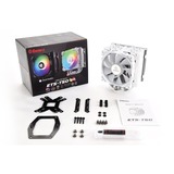 Enermax ETS-T50 AXE ARGB, Refroidisseur CPU Blanc, Connecteur de ventilateur PWM à 4 broches