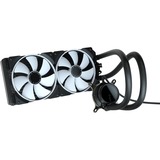 Fractal Design Celsius+ S28 Prisma Processeur Refroidisseur de liquide tout-en-un Noir, Blanc 1 pièce(s), Watercooling Noir, Refroidisseur de liquide tout-en-un, 103,9 cfm, Noir, Blanc