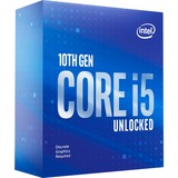Intel® Core i5-10600KF, 4,1 GHz (4.8 GHz Turbo Boost), Processeur "Comet Lake-S", unlocked, processeur en boîte