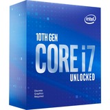 Intel® Core i7-10700KF, 3,8 GHz (5,1 GHz Turbo Boost), Processeur "Comet Lake-S", unlocked, processeur en boîte