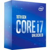 Intel® Core i7-10700K, 3,8 GHz (5,1 GHz Turbo Boost), Processeur "Comet Lake-S", unlocked, processeur en boîte
