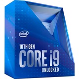 Intel® Core i9-10900K, 3,7 GHz (5,3 GHz Turbo boost), Processeur "Comet Lake-S", unlocked, processeur en boîte