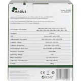 Inter-Tech Argus SU-260 Processeur Refroidisseur 12 cm Noir, Orange Refroidisseur CPU Refroidisseur, 12 cm, 600 tr/min, 1400 tr/min, 26 dB, 59,47 m³/h