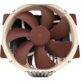 Noctua NH-D15 SE-AM4, Refroidisseur CPU Marron/Beige, Connecteur PWM à 4 broches pour le ventilateur