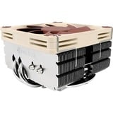 Noctua NH-L9X65 SE-AM4 système de refroidissement d’ordinateur Processeur Refroidisseur Beige, Marron, Acier inoxydable Refroidisseur CPU Refroidisseur, 600 tr/min, 2500 tr/min, 23,6 dB, 57,5 m³/h, Beige, Marron, Acier inoxydable