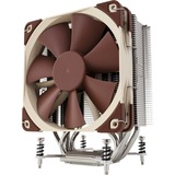 Noctua NH-U12DX i4 Processeur Refroidisseur 12 cm Aluminium, Marron, Refroidisseur CPU Refroidisseur, 12 cm, 300 tr/min, 1500 tr/min, 22,4 dB, 93,4 m³/h