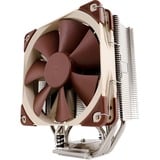 Noctua NH-U12S système de refroidissement d’ordinateur Processeur Refroidisseur 12 cm Marron, Acier inoxydable, Refroidisseur CPU Refroidisseur, 12 cm, 1500 tr/min, 22,4 dB, 93,4 m³/h, Marron, Acier inoxydable, Vente au détail