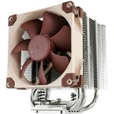 Noctua NH-U9S système de refroidissement d’ordinateur Processeur Refroidisseur 9,2 cm Marron, Métallique, Refroidisseur CPU Refroidisseur, 9,2 cm, 400 tr/min, 2000 tr/min, 22,8 dB, 78,9 m³/h