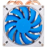 SilverStone SST-AR06 système de refroidissement d’ordinateur Processeur Refroidisseur 9,2 cm Bleu, Blanc Refroidisseur CPU Refroidisseur, 9,2 cm, 1200 tr/min, 2500 tr/min, 20 dB, 28,3 dB
