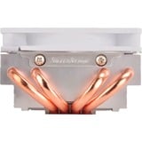 SilverStone SST-AR06 système de refroidissement d’ordinateur Processeur Refroidisseur 9,2 cm Bleu, Blanc Refroidisseur CPU Refroidisseur, 9,2 cm, 1200 tr/min, 2500 tr/min, 20 dB, 28,3 dB