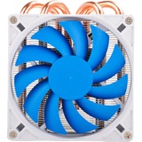 SilverStone SST-AR06 système de refroidissement d’ordinateur Processeur Refroidisseur 9,2 cm Bleu, Blanc, Refroidisseur CPU Refroidisseur, 9,2 cm, 1200 tr/min, 2500 tr/min, 20 dB, 28,3 dB