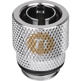 Thermaltake CL-W033-CA00SL-A pièce et accessoire pour systèmes de refroidissement d'ordinateurs, Connexion Argent, Aluminium, Cuivre, Chrome, 22,2 mm, 24 g