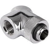 Thermaltake CL-W052-CU00SL-A pièce et accessoire pour systèmes de refroidissement d'ordinateurs, Connecteur Chrome, Cuivre, Chrome, 42 mm, 28,3 mm, 22 mm, 100 g