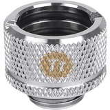 Thermaltake CL-W064-CU16SL-A pièce et accessoire pour systèmes de refroidissement d'ordinateurs Raccord, Connexions Argent, Raccord, Chrome, 1/4", Tt LCS, 19,7 mm, 2,2 cm