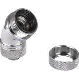 Thermaltake CL-W096-CA00SL-A pièce et accessoire pour systèmes de refroidissement d'ordinateurs Tube, Adaptateur Argent, Tube, Acier inoxydable, 1/4", Tt LCS, 48,2 mm, 35,1 mm