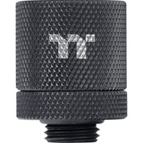 Thermaltake CL-W185-CU00BL-A pièce et accessoire pour systèmes de refroidissement d'ordinateurs Tube, Connexion Noir, Tube, Cuivre, Noir, Transparent, 1/4", EAC, CE, 31,4 mm