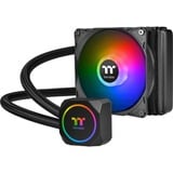 Thermaltake CL-W285-PL12SW-A système de refroidissement d’ordinateur Processeur Refroidisseur de liquide tout-en-un Noir 1 pièce(s), Watercooling Noir, Refroidisseur de liquide tout-en-un, 59,28 cfm, Noir