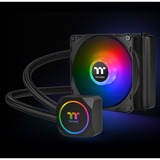 Thermaltake CL-W285-PL12SW-A système de refroidissement d’ordinateur Processeur Refroidisseur de liquide tout-en-un Noir 1 pièce(s), Watercooling Noir, Refroidisseur de liquide tout-en-un, 59,28 cfm, Noir