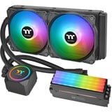 Thermaltake Floe RC240 Refroidisseur de liquide tout-en-un Noir, Watercooling Noir, Refroidisseur de liquide tout-en-un, 59,28 cfm, Noir