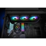 Thermaltake Floe RC360 Refroidisseur de liquide tout-en-un Noir, Watercooling Noir, Refroidisseur de liquide tout-en-un, 59,28 cfm, Noir