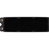 Thermaltake Pacific CLD 360 Radiateur Noir, Radiateur, Laiton, Cuivre, Acier inoxydable, Noir, 119 mm, 406 mm, 40 mm