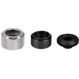 Thermaltake Pacific C-Pro G1/4 PETG Raccord, Connecteur Chrome, Raccord, Cuivre, Chrome, 1/4", Mâle, Tt LCS