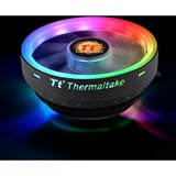 Thermaltake UX100 ARGB Lighting Processeur Refroidisseur 12 cm Noir, Refroidisseur CPU Noir, Refroidisseur, 12 cm, 1800 tr/min, 26,92 dB, 38,82 cfm, Noir